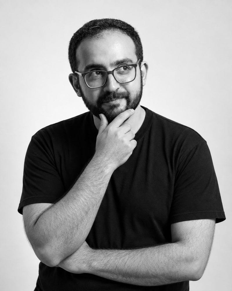 Ali Vahid-Yeganeh, a second portrait from the same shoot