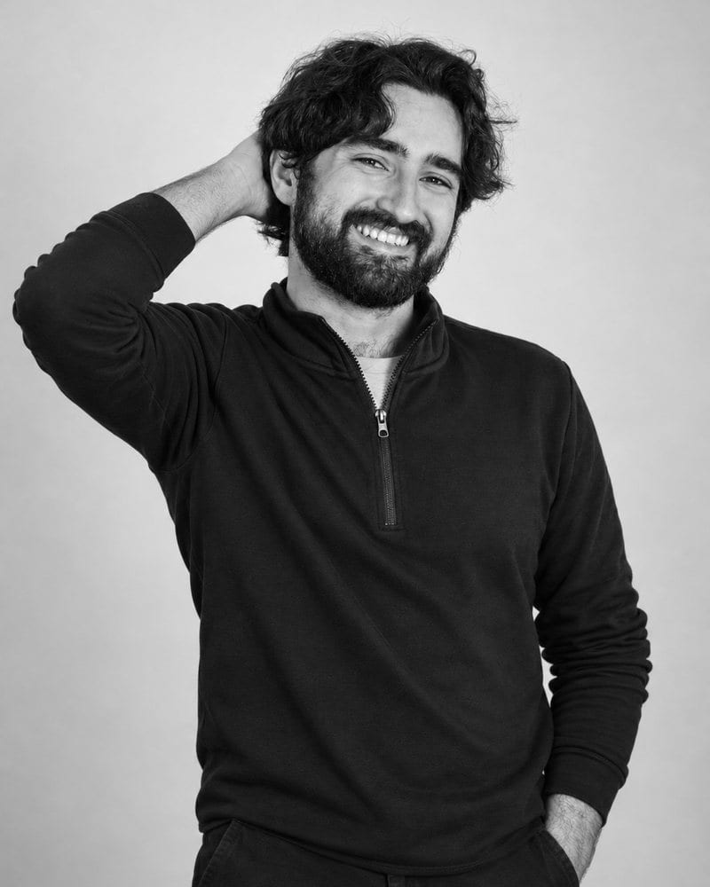 Oliver Daniel, a second portrait from the same shoot
