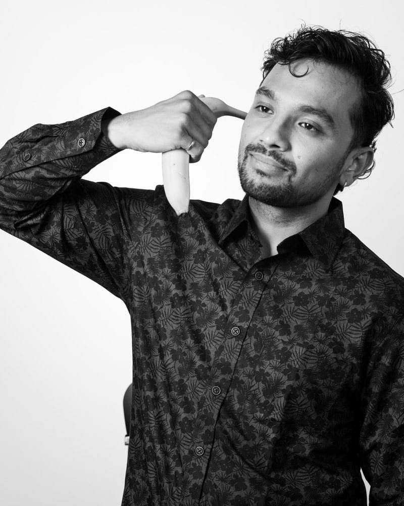 Jay Modi, a second portrait from the same shoot