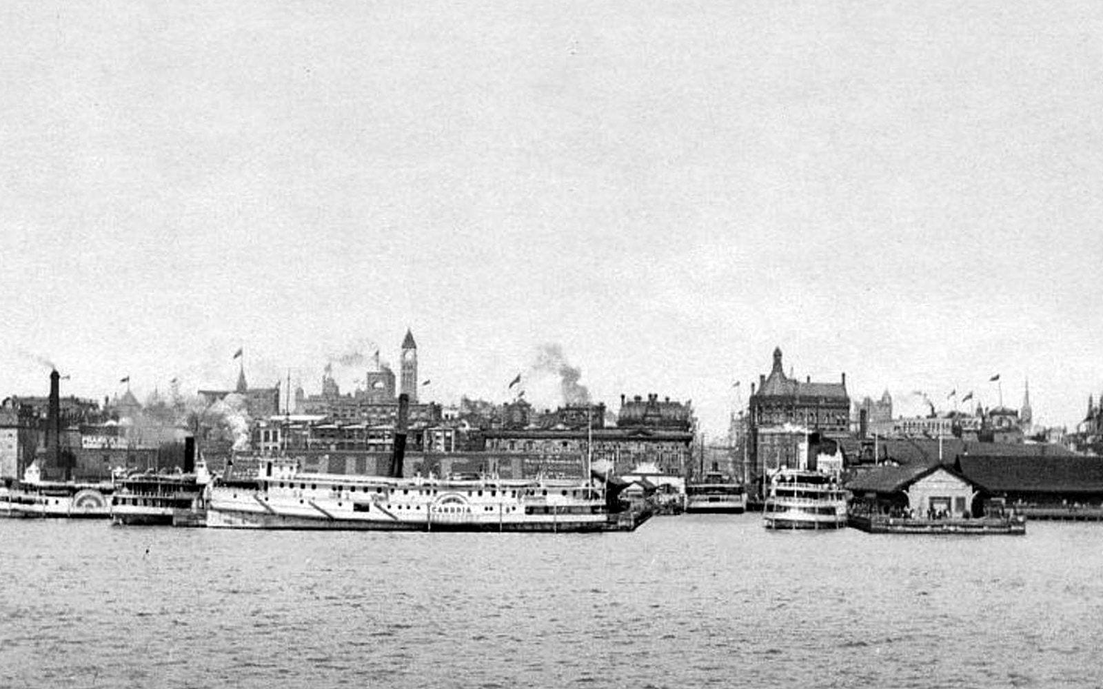 Toronto from the bay, 1901