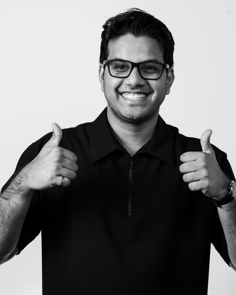 Arun Joseph, a second portrait from the same shoot