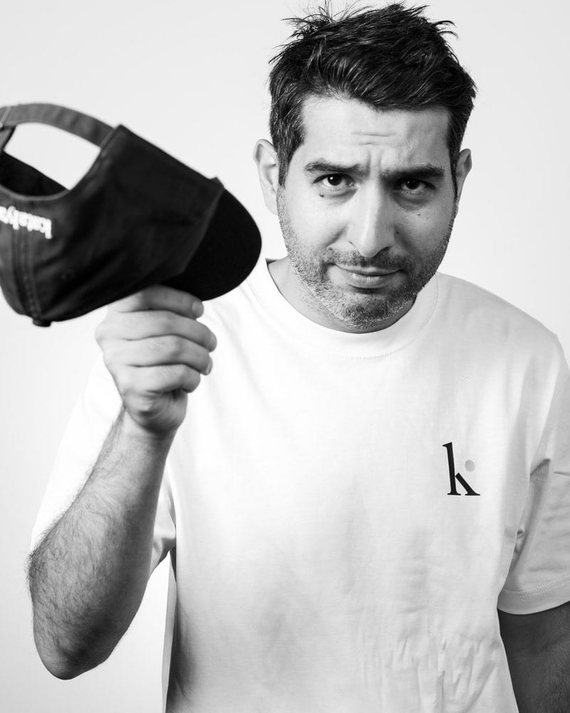 Reza Farahani, a second portrait from the same shoot
