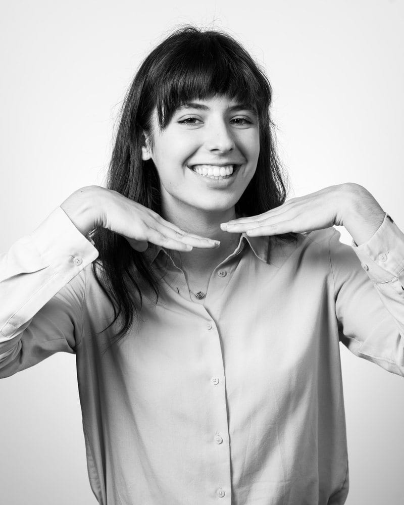 Micol Altomare, a second portrait from the same shoot