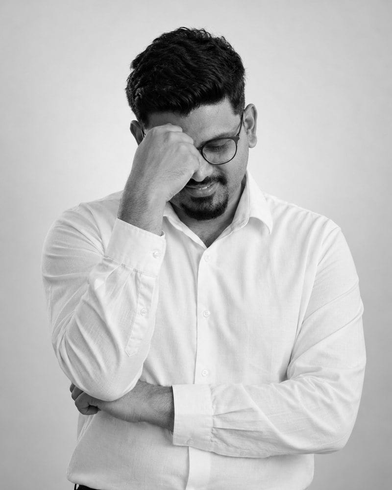 Shreyas Becker, a second portrait from the same shoot